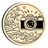 Camera Waves Wax Seal Stamps
