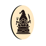 Gnome Elf Birthday Oval Wax Seal Stamps