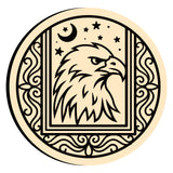 Star Moon Eagle Head Wax Seal Stamps