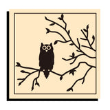 Owl-2 Square Wax Seal Stamps