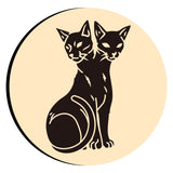 Two-headed Cat Wax Seal Stamps