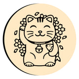 Lucky Cat Wax Seal Stamps