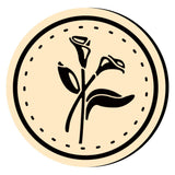Calla Lily Flower Plant Wax Seal Stamps