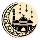 Eid Mubarak Moon Mosque Wax Seal Stamps