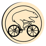 Biking Bear Wax Seal Stamps