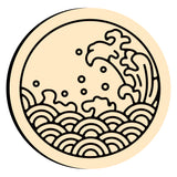 Waves Wax Seal Stamps