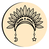 Native American Headdress Wax Seal Stamps