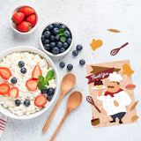 CRASPIRE Dessert Chef Carbon Steel Cutting Dies Stencils, for DIY Scrapbooking/Photo Album, Decorative Embossing DIY Paper Card