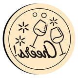 Word Cheers Wax Seal Stamps