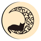 Cat and Moon Wax Seal Stamps