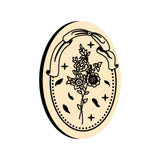 Floewrs-3 Oval Wax Seal Stamps