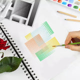 Craspire Mosaic, Halftone Dots, Background Clear Silicone Stamp Seal for Card Making Decoration and DIY Scrapbooking