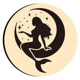 Moon Mermaid Wax Seal Stamps
