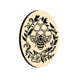 Bee Wreath Oval Wax Seal Stamps