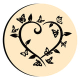 Heart Shaped Branch Wax Seal Stamps