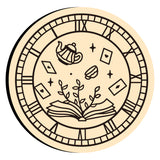 Clock Book Teapot Poker Grass Wax Seal Stamps