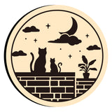 Cat on the Fence Wax Seal Stamps