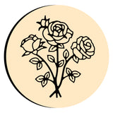 Three Roses Wax Seal Stamps