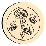 Phalaenopsis Wax Seal Stamps