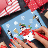 CRASPIRE Christmas Snowman, Winter Carbon Steel Cutting Dies Stencils, for DIY Scrapbooking/Photo Album, Decorative Embossing DIY Paper Card