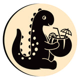 Dinosaur Coconut Juice Wax Seal Stamps