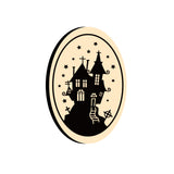 Halloween Castle Oval Wax Seal Stamps