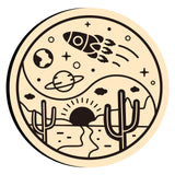 Cosmic Desert Wax Seal Stamps