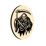 Grim Reaper Oval Wax Seal Stamps