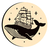 Whale Sailing Boat Wax Seal Stamps