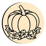 Pumpkin Maple Leaf Wax Seal Stamps