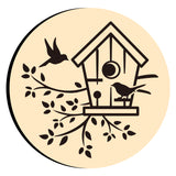 Bird House Bird Branch Wax Seal Stamps