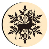 Christmas Elk Snowflake Wax Seal Stamps