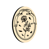 Floewrs-1 Oval Wax Seal Stamps