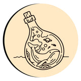 Whale and Bottle Wax Seal Stamps