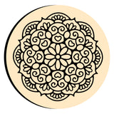 Mandala Heart Wax Seal Stamps
