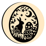 Bunny Egg Plant Moon Wax Seal Stamps