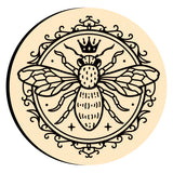 Vintage Frame Bee Crown Wax Seal Stamps