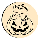 Pumpkin Cat Wax Seal Stamps