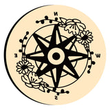 Compass Flowers Wax Seal Stamps