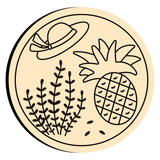 Pineapple Grass Wax Seal Stamps