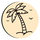 Coconut Tree Seagull Wax Seal Stamps