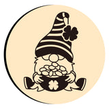 St. Patrick's Day Gold Coin Gnome Wax Seal Stamps