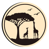 Giraffe Tree Wax Seal Stamps