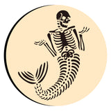 Skull Mermaid Wax Seal Stamps