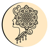 Mandala Woman Wax Seal Stamps