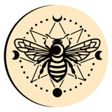 Bee Magic Circle Moon Phase Wax Seal Stamps