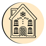Christmas Gingerbread House Wax Seal Stamps