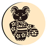 Mouse in Kimono Wax Seal Stamps