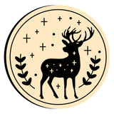 New Year's Elk Wax Seal Stamps