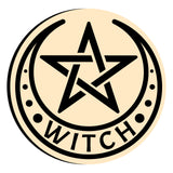 Witch Star and Moon Wax Seal Stamps